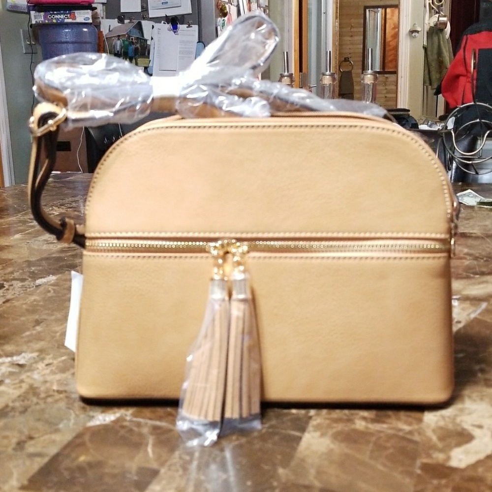 Camel Color Handbag